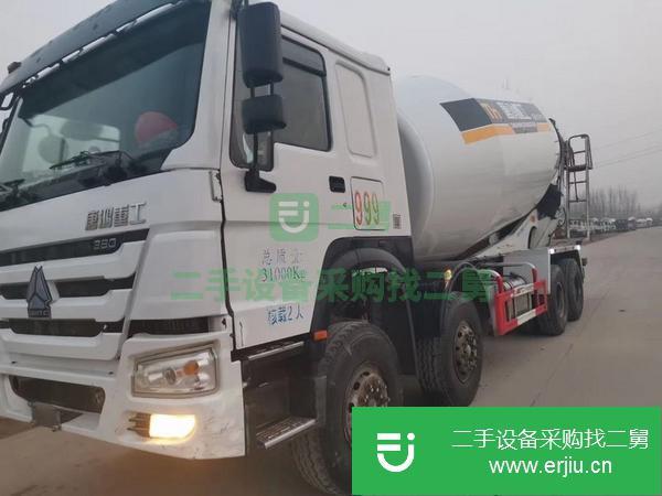 山西出售二手17年豪沃國五20方攪拌車