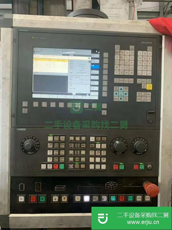 江蘇出售二手齊二CK5250-25-32數(shù)控立式車床
