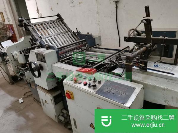 河北出售二手紫宏660四欄三刀折頁機