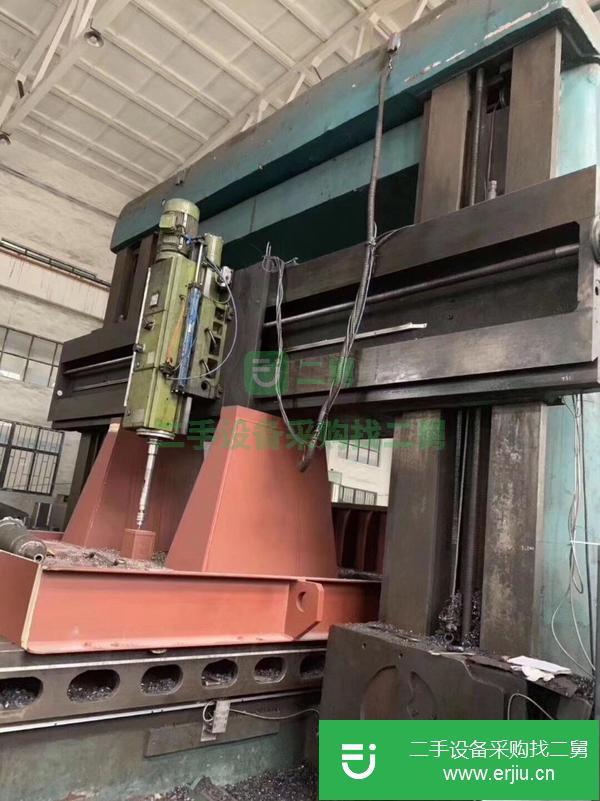 江蘇出售二手3乘8米龍門鏜銑床，龍門開檔3.2米