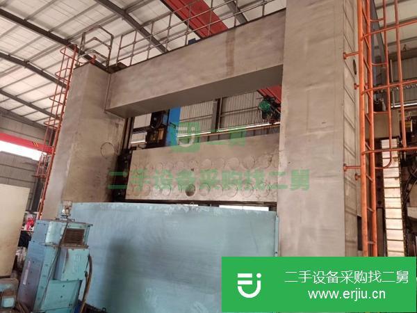 江蘇出售二手數控雙柱立式車床5米,加工高3.15米承重32噸09年