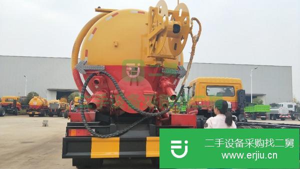 福建出售二手東風景程后八輪20方高壓清洗吸污車