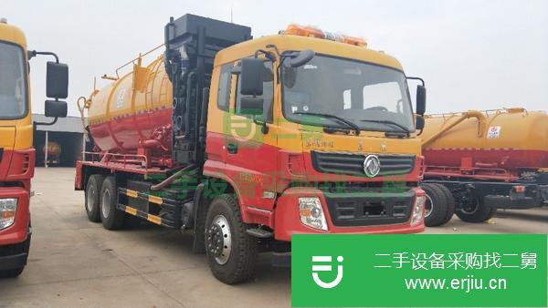 福建出售二手東風景程后八輪20方高壓清洗吸污車
