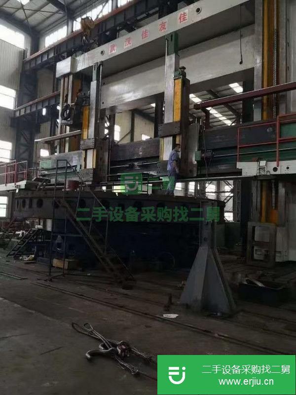湖北出售二手武重?cái)?shù)控十米立式車床