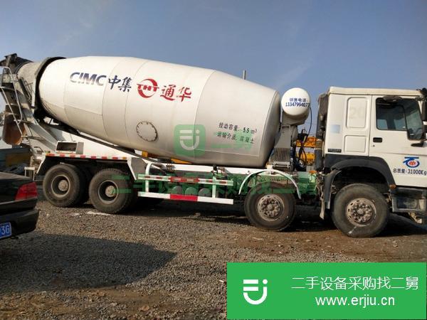 山東出售二手豪沃大二十方攪拌車