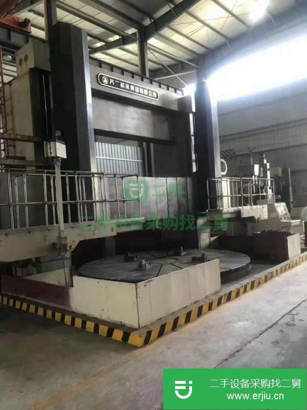 福建出售二手齊二CKJ5250-31-32數(shù)控雙柱立式車(chē)床