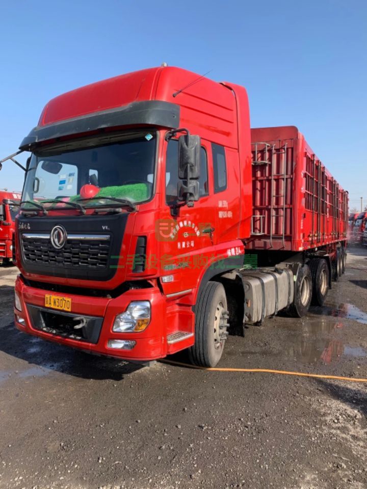 急售一年三個月天龍VL450馬力國五雙驅帶全保險運輸車，車況精品！