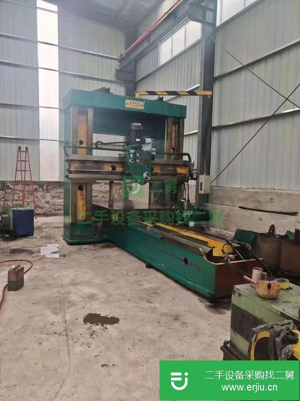浙江出售二手余姚恒豐2x4米加重型龍門銑床