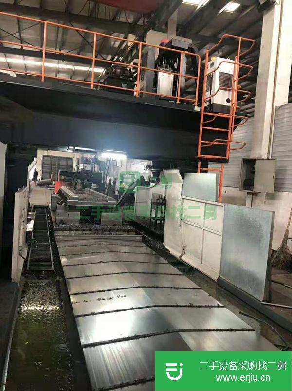 河北出售二手19年發那科系統紐威PM2060HA龍門加工中心