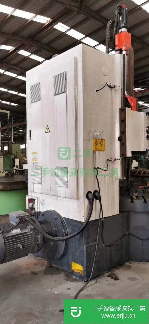 浙江出售二手齊齊哈爾1.6米數(shù)控立式車床凱恩帝系統(tǒng)