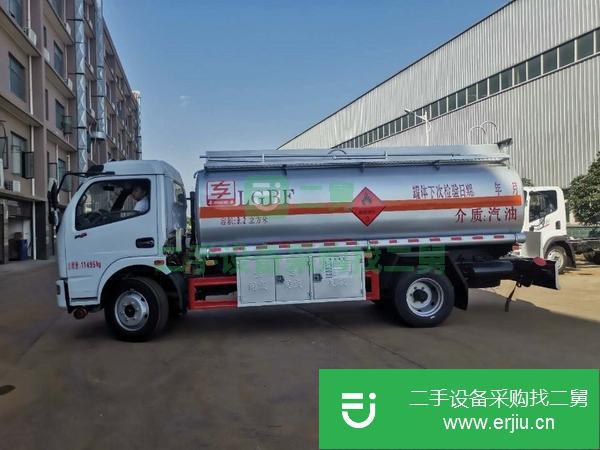 山西出售二手國五東風8噸油罐車可分期玉柴發動機150馬力法士特8檔變速箱