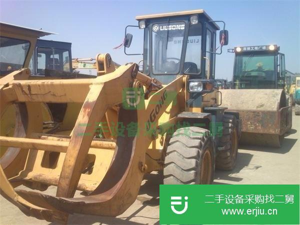 浙江出售二手柳工50抓木機
