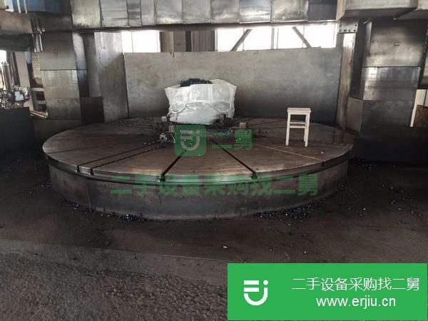 江蘇出售二手數控雙柱立式車床5米,加工高3.15米承重32噸09年