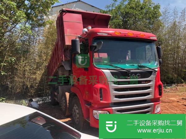 廣東出售二手江淮前四后四輕量化自卸車