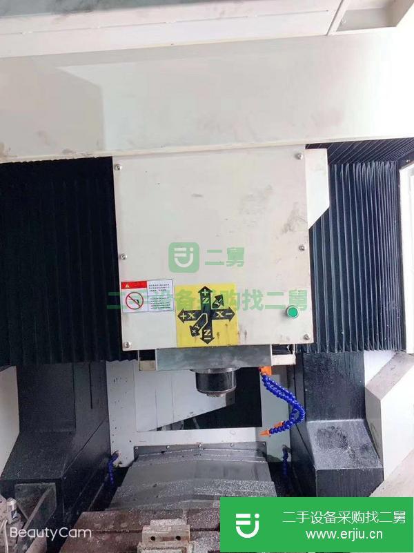 安徽出售二手臺灣陀飛輪A-760雕銑機，帶哈博油冷機