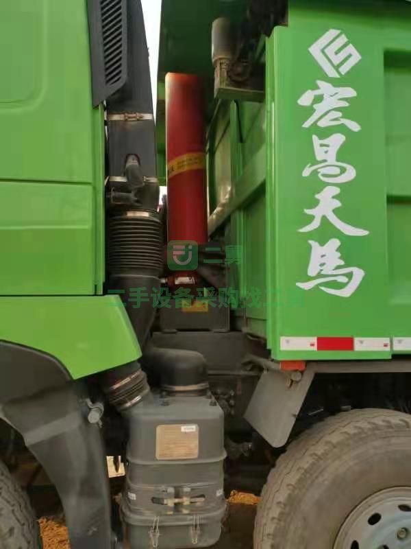 急售二手自卸車19年國五豪沃T7，440馬力德曼發動機全手續