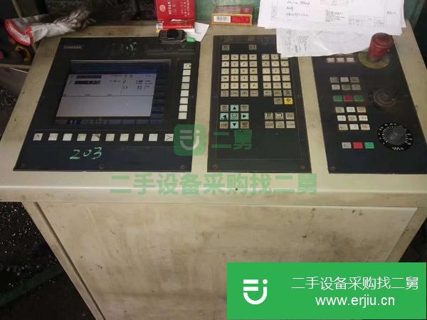 山東出售二手蕪湖紅旗CQK5240數控立式車床
