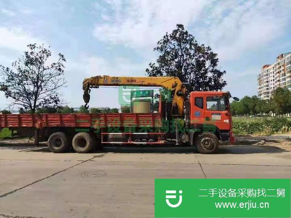 湖南出售二手徐工12噸后八輪隨車(chē)吊