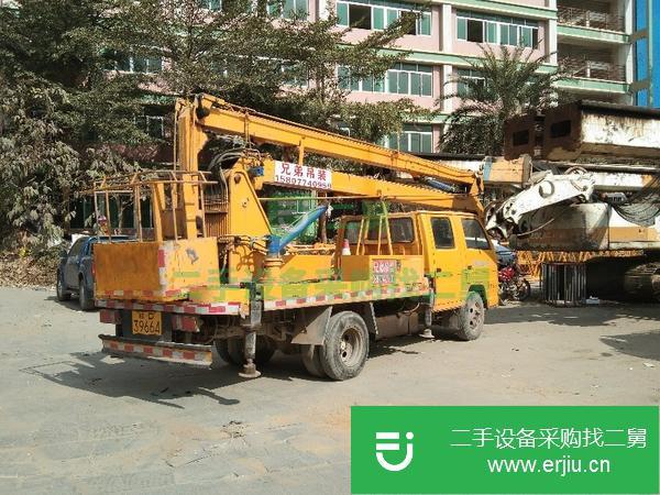 廣西出售二手江玲十六米高空作業(yè)車
