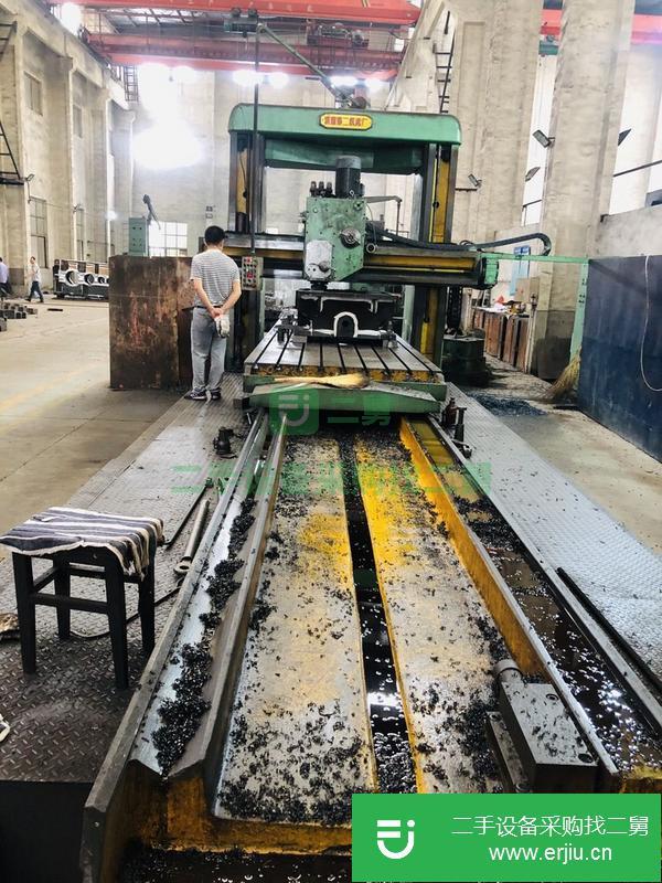 吉林出售二手濟南二機2米X8米龍門刨床