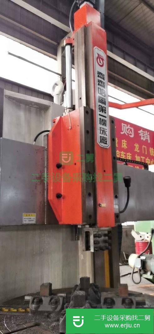 江西出售二手齊齊哈爾1.6米數控立式車床方滑枕