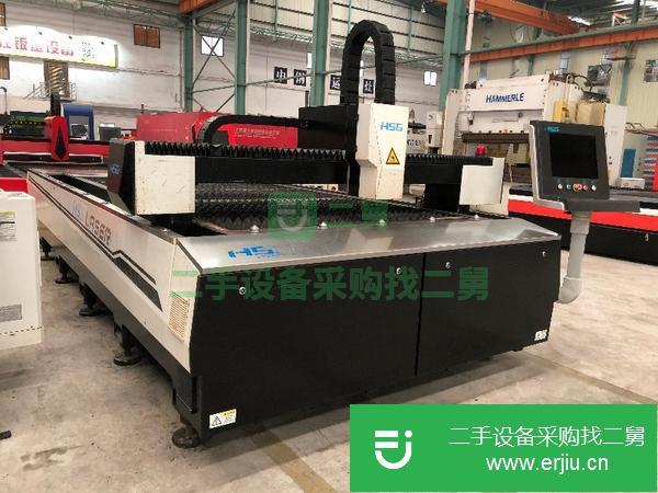 遼寧出售二手宏山500瓦光纖激光切割機