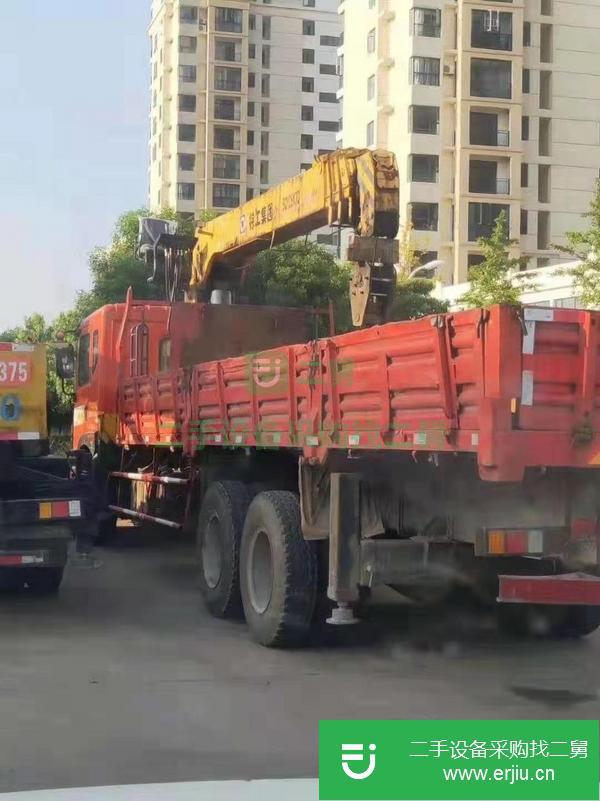 湖南出售二手徐工12噸后八輪隨車(chē)吊