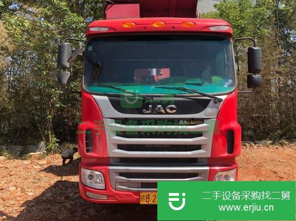 廣東出售二手江淮前四后四輕量化自卸車