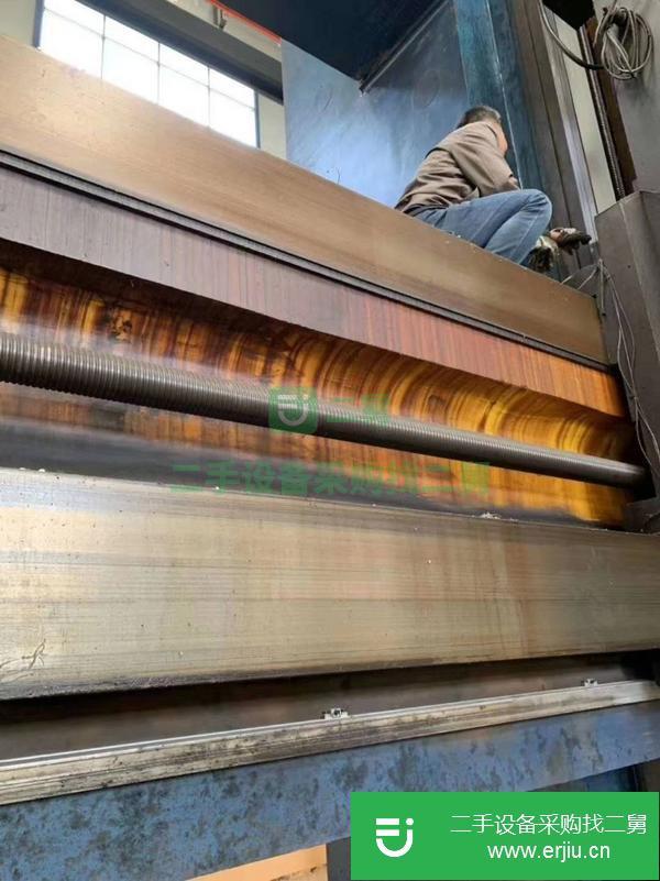 河北出售二手大連昌盛6.3米雙柱立式車床