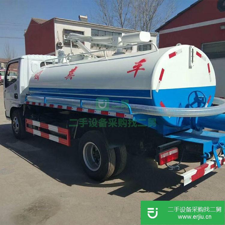 山東出售二手國五東風吸糞車