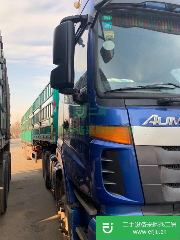 河北出售歐曼貨車，430馬力國五排放。精品車況。全車新輪胎。