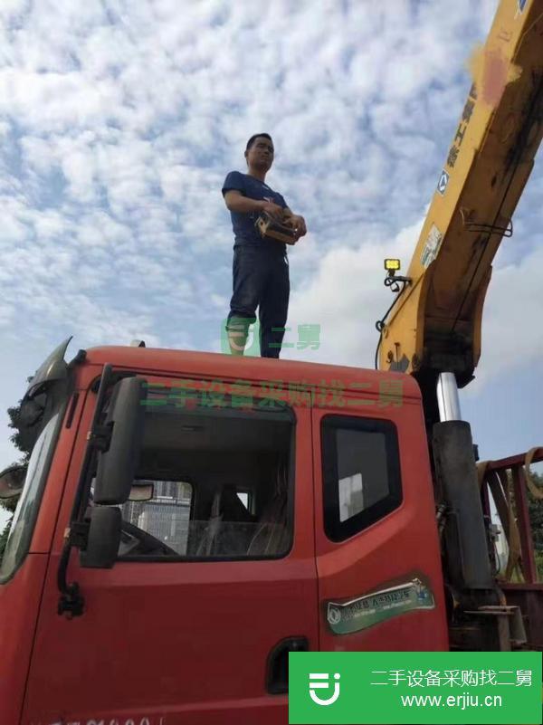 湖南出售二手徐工12噸后八輪隨車(chē)吊