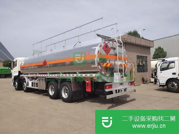山西出售二手東方前四后八鋁合金油罐車