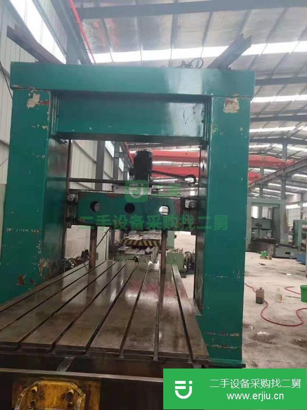 浙江出售二手余姚恒豐2x4米加重型龍門銑床