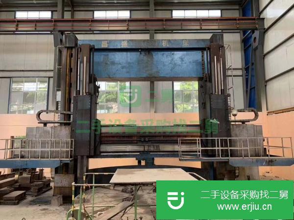 河北出售二手大連昌盛6.3米雙柱立式車床