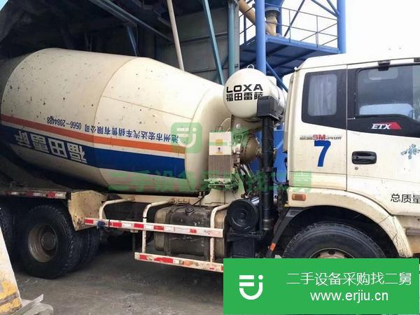 四川出售二手12年7月歐曼大12方攪拌車