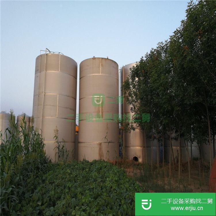山東出售二手不銹鋼儲(chǔ)罐50立方