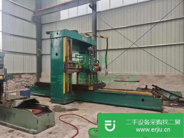 浙江出售二手余姚恒豐2x4米加重型龍門銑床