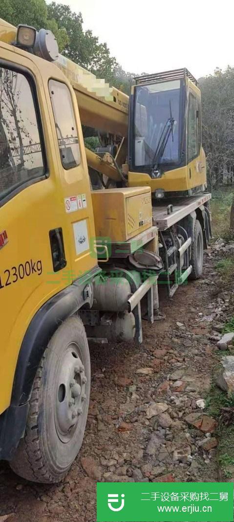湖南出售二手徐工XCT8噸汽車吊,16年出廠國四