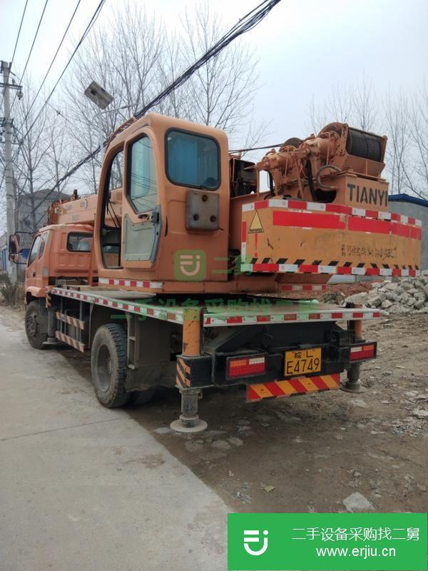 安徽出售二手天億五節(jié)臂十噸汽車吊