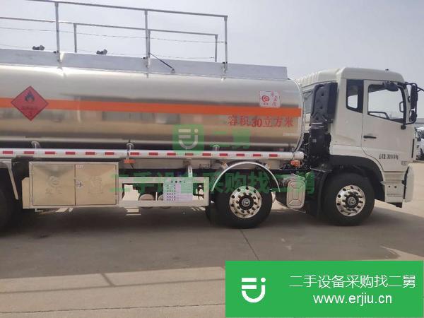 山西出售二手東方前四后八鋁合金油罐車