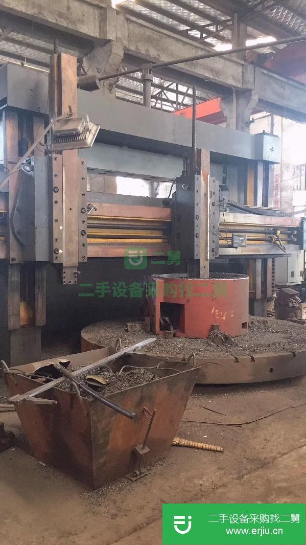山東出售二手4米立式車床,可以試機(jī)