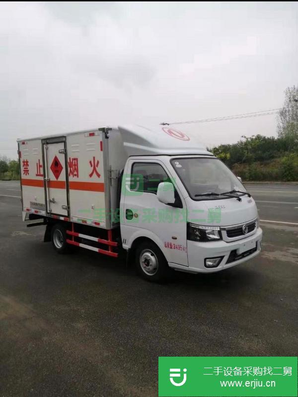 河北出售二手國五危險品廂式運輸車包上牌