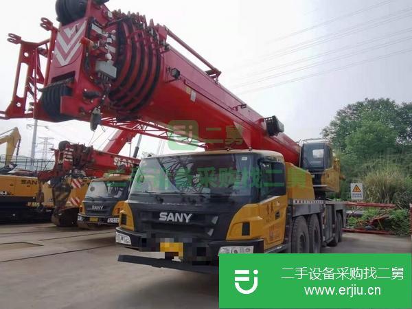 山東出售二手三一80噸六節臂吊車車況不錯