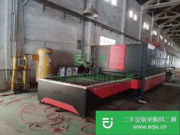 江蘇出售二手百超迪能4000w3015交換臺光纖激光切割機