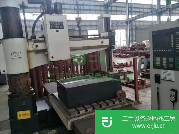 河南出售二手沈陽中捷ZK3850A龍門式數控鉆床
