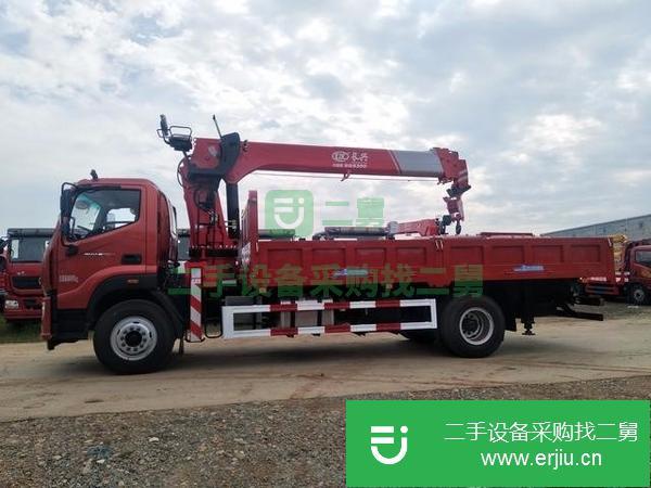 河北出售二手福田奧鈴單橋隨車(chē)吊