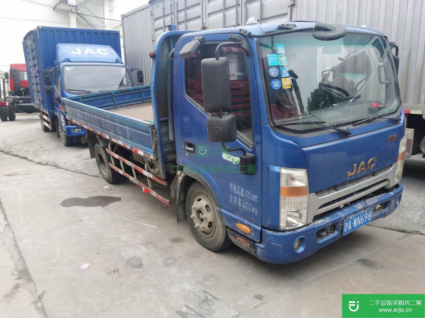 上海出售二手江淮帥鈴115馬力國五貨車