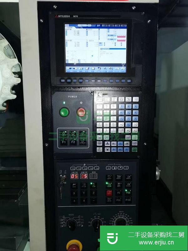 廣東出售二手臺群T6鉆攻機，三菱M70系統，主軸20000轉