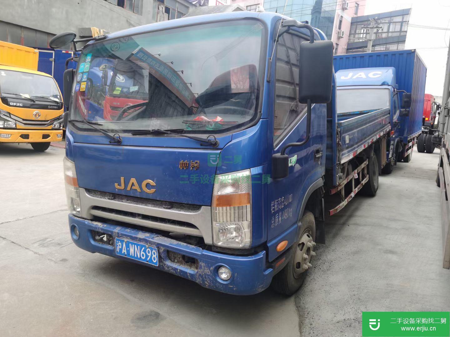 上海出售二手江淮帥鈴115馬力國五貨車